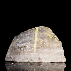 【ルチルクォーツ原石】針状内包物入り塊石タイプ|ブラジル産 RQRS-0011