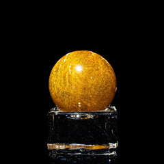 【ルチルクォーツ スフィア】直径約25.1mm|ブラジル産 丸玉タイプ RQSP251-001