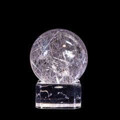 【ルチルクォーツ スフィア】直径38.3mm｜ブラジル産 丸玉タイプ RQSP383-001