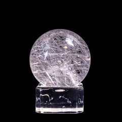 【ルチルクォーツ スフィア】直径38.3mm｜ブラジル産 丸玉タイプ RQSP383-001