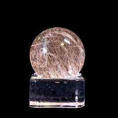 【ルチルクォーツ スフィア】直径26.6mm｜ブラジル産 丸玉タイプ RQSP266-001