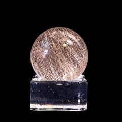 【ルチルクォーツ スフィア】直径26.6mm｜ブラジル産 丸玉タイプ RQSP266-001